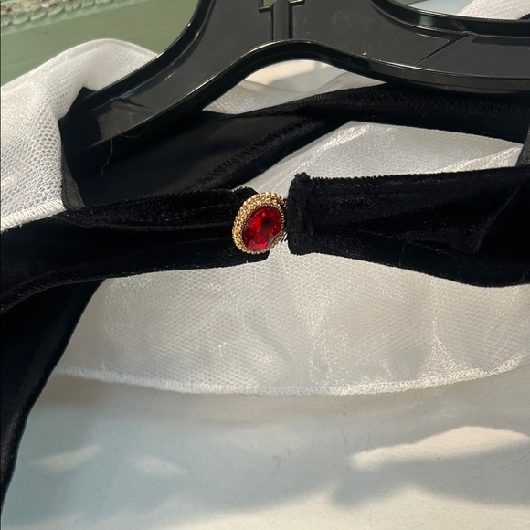 Dolls Kill One Bad Apple Evil Queen Black and Purple Mini Dress xl women’s - Picture 5 of 10